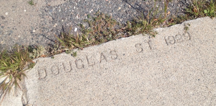3 - Douglas St. 1929 (Southwest corner) 